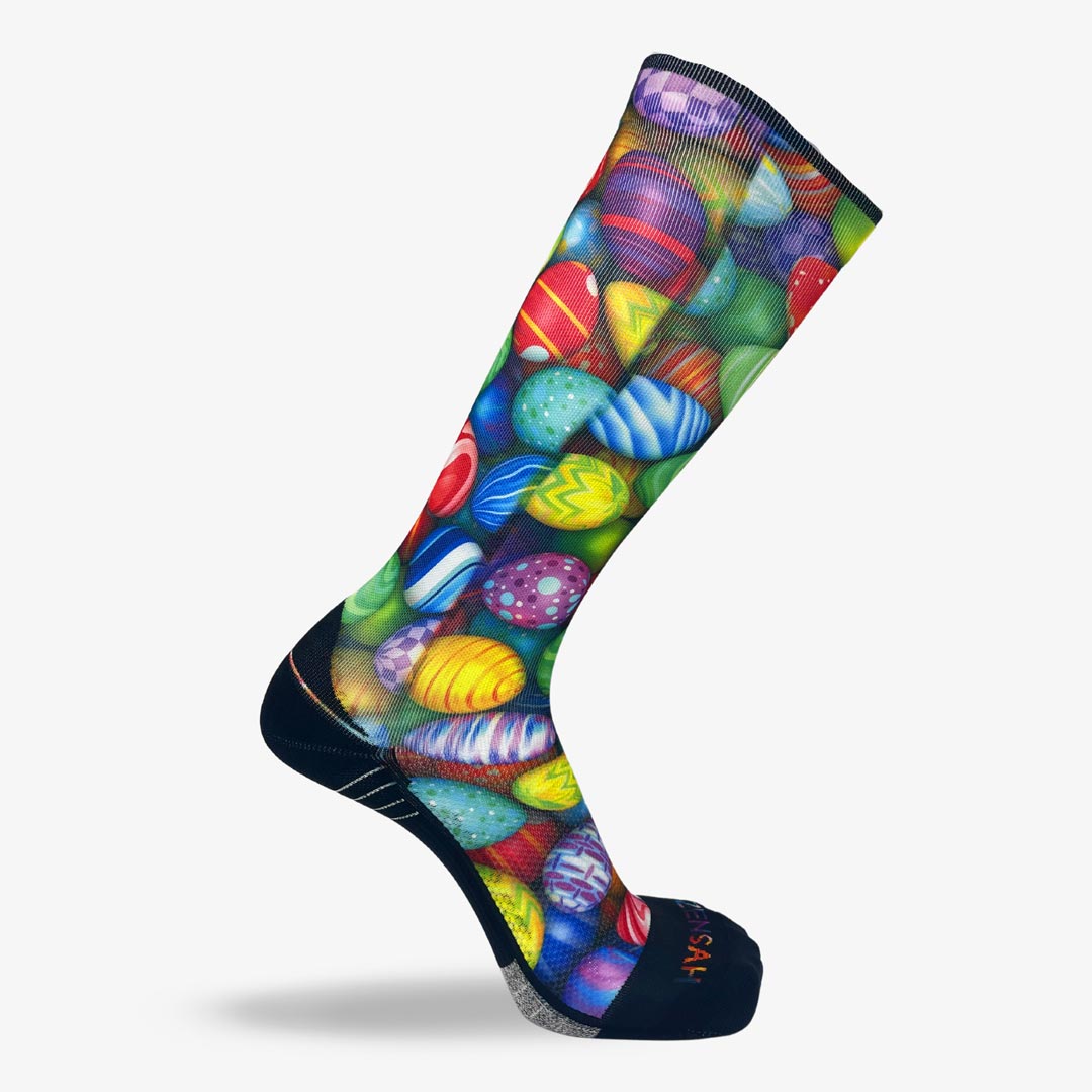 Multi-Colored Eggs Compression Socks (Knee-High)Socks - Zensah