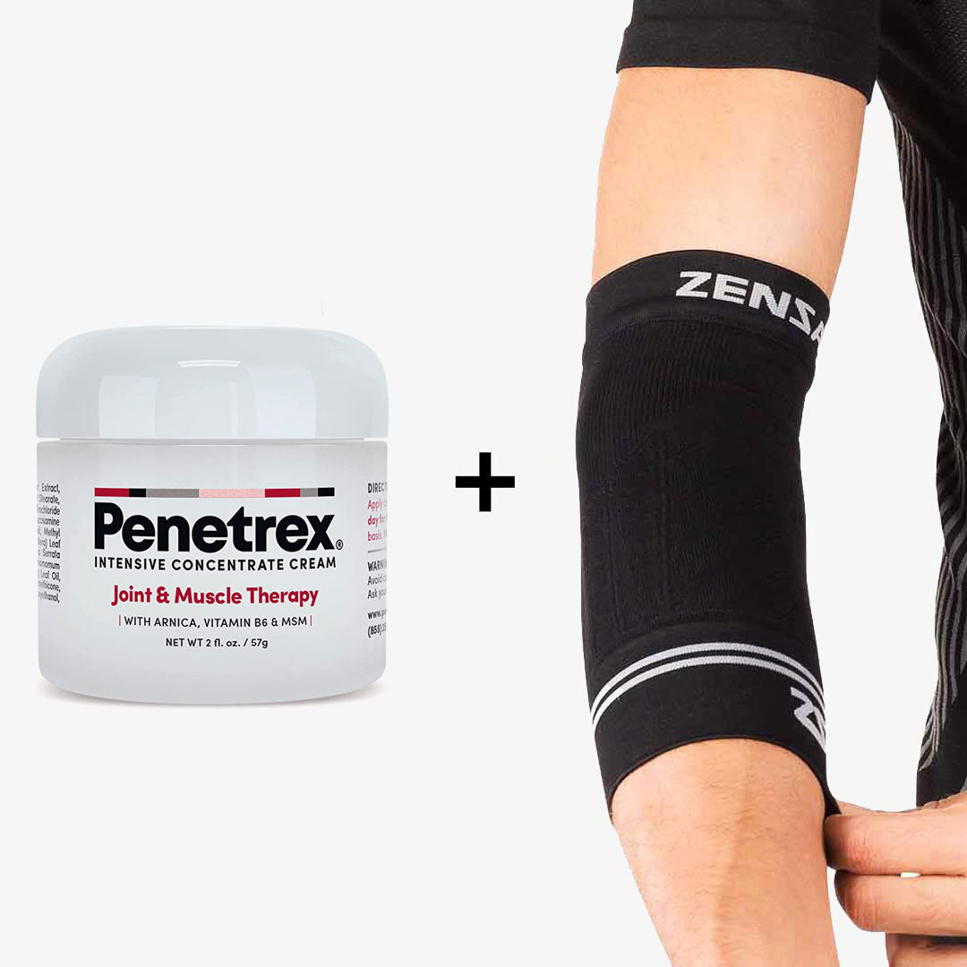 Bundle: Penetrex 2 Oz (1) & Compression Elbow SleeveAccessories - Zensah