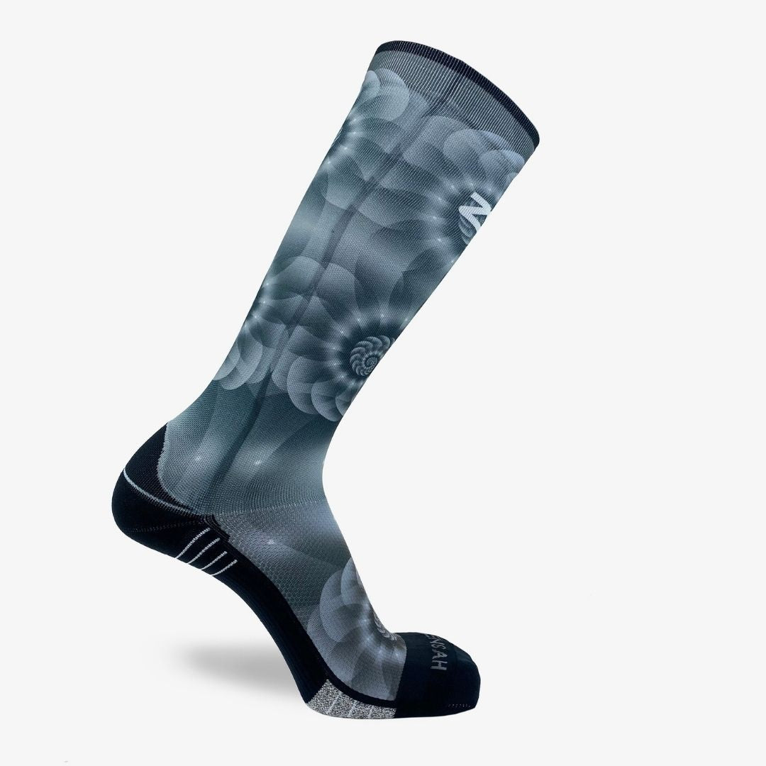 Fibonacci Spiral Compression Socks (Knee-High)Socks - Zensah