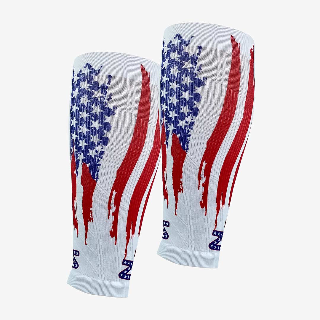Rugged USA Flag Compression Leg SleevesLeg Sleeves - Zensah