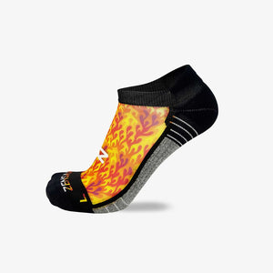 Flames Running Socks (No Show)Socks - Zensah