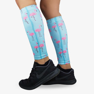 Pink Flamingos Compression Leg SleevesLeg Sleeves - Zensah
