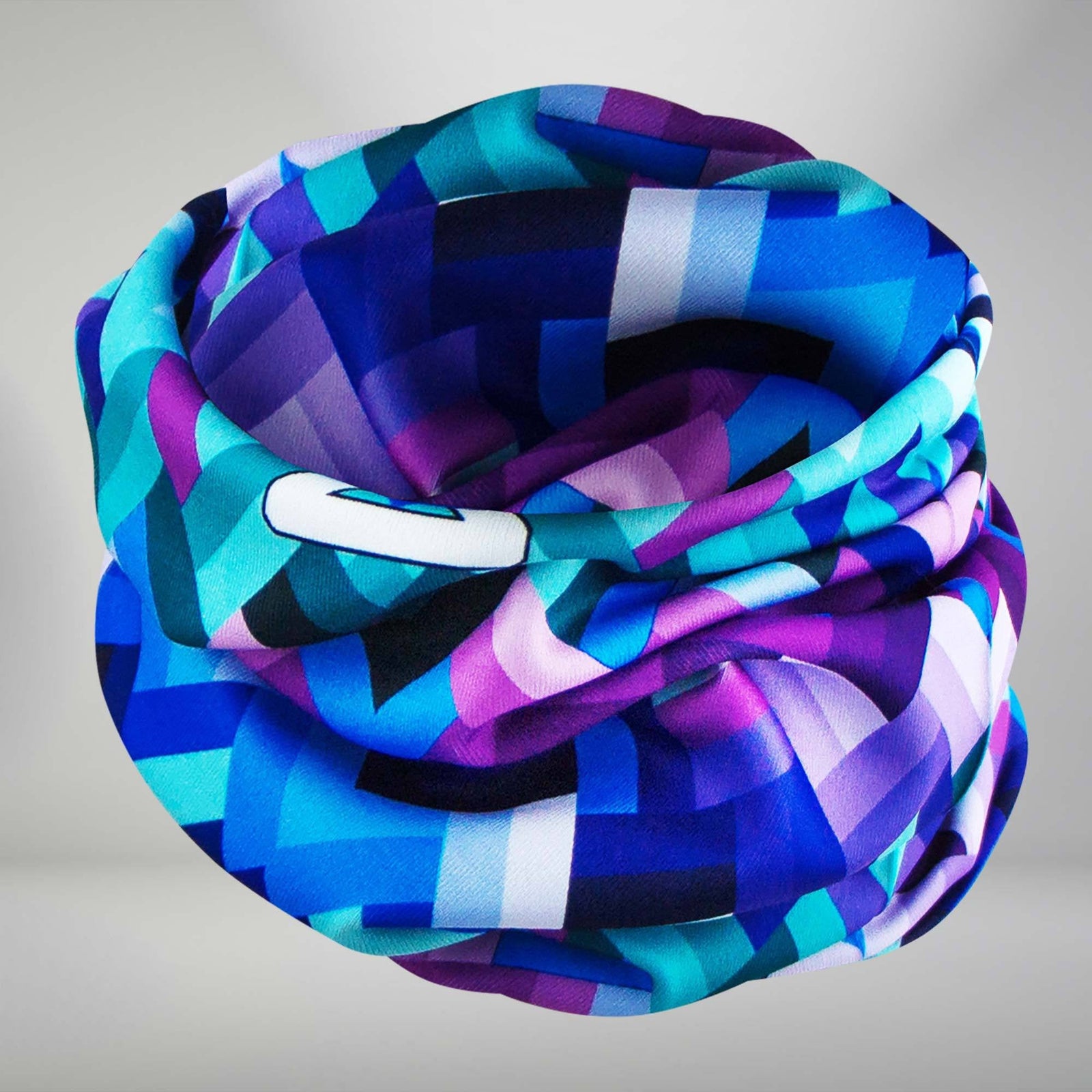 Geo Waves Multi-Use Neck Gaiter & Headwear - Zensah