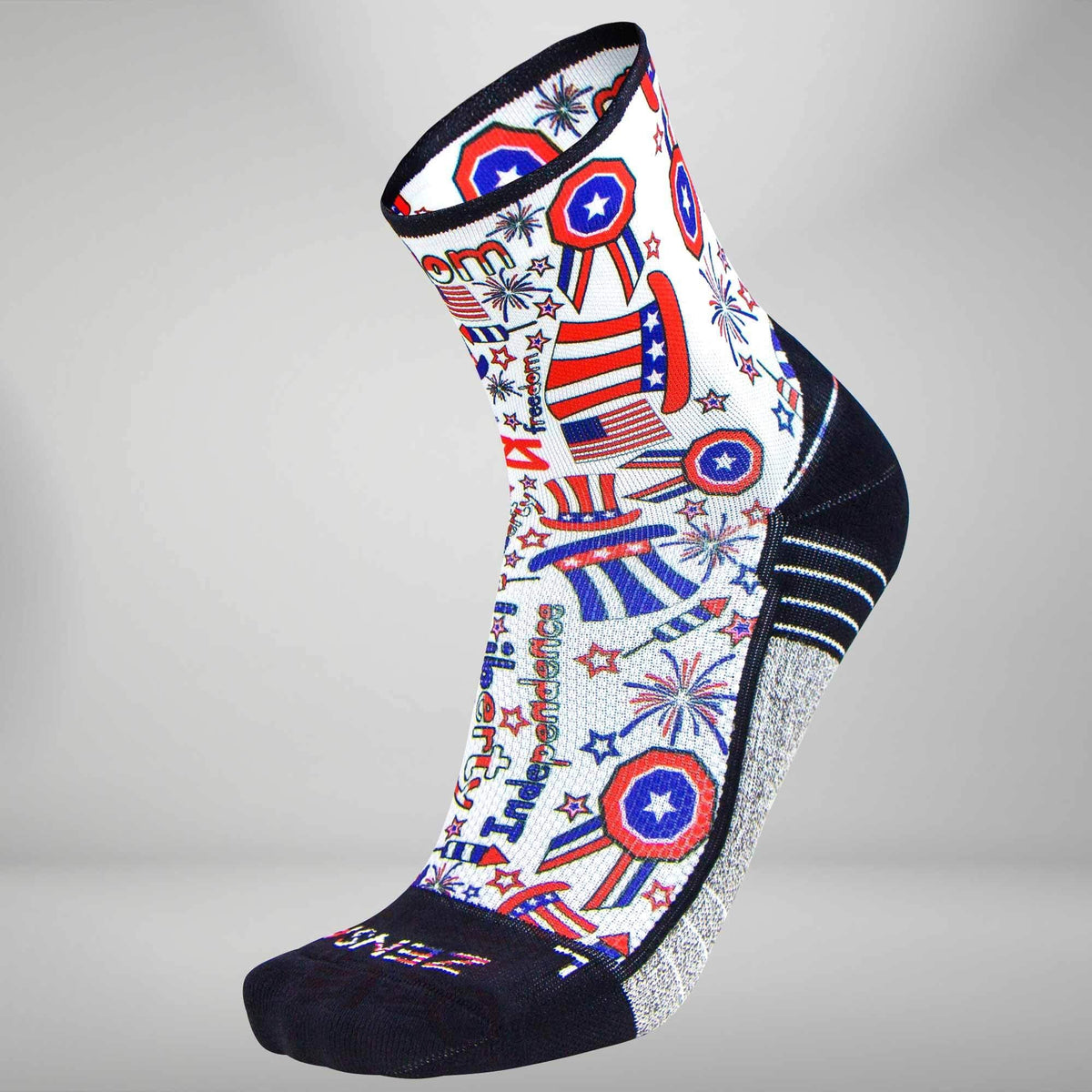 Independence Doodle Socks (Mini Crew)Socks - Zensah