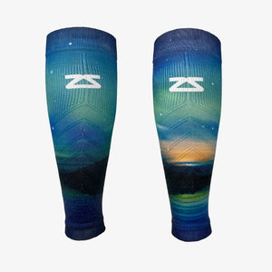 Lake Aurora Compression Leg SleevesLeg Sleeves - Zensah