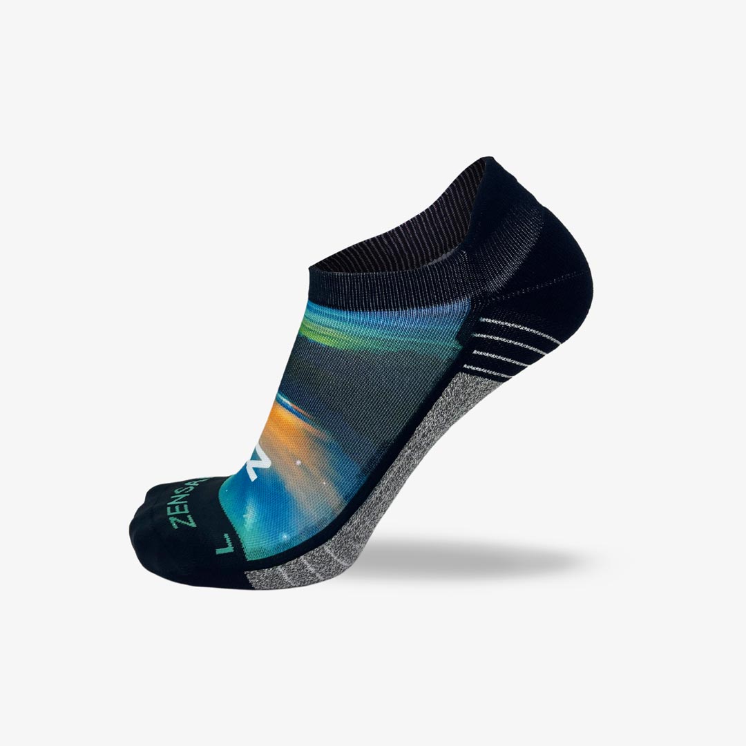 Lake Aurora Running Socks (No Show)Socks - Zensah