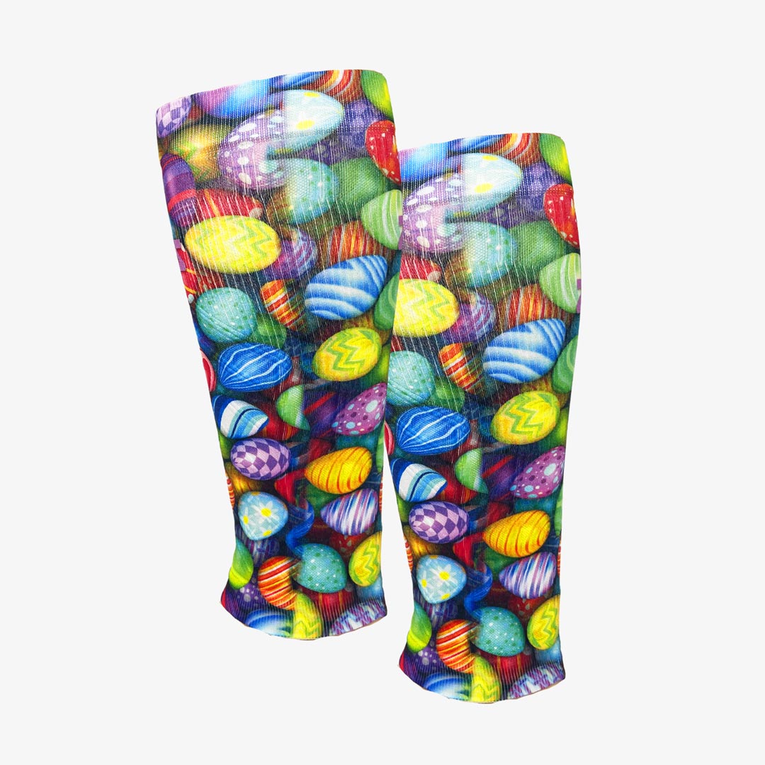 Multi-Colored Eggs Compression Leg SleevesLeg Sleeves - Zensah