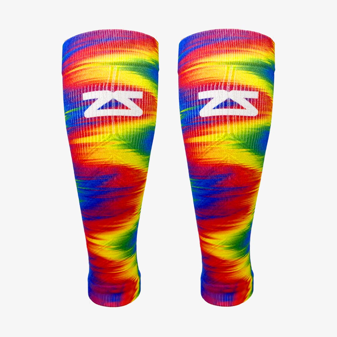 Rainbow Gradient Compression Leg SleevesLeg Sleeves - Zensah