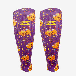 Halloween Candy Compression Leg SleevesLeg Sleeves - Zensah