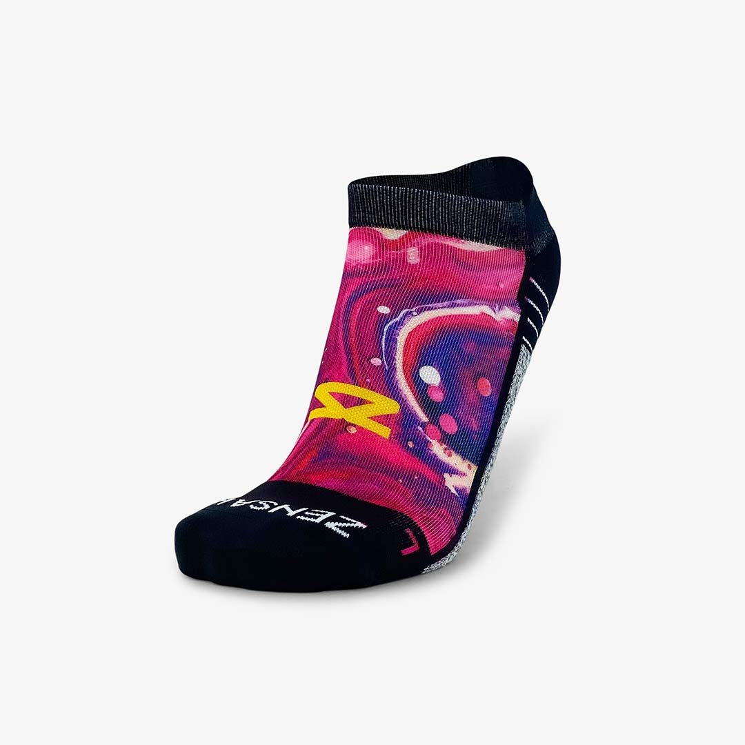 Liquid Art Running Socks (No Show)Socks - Zensah