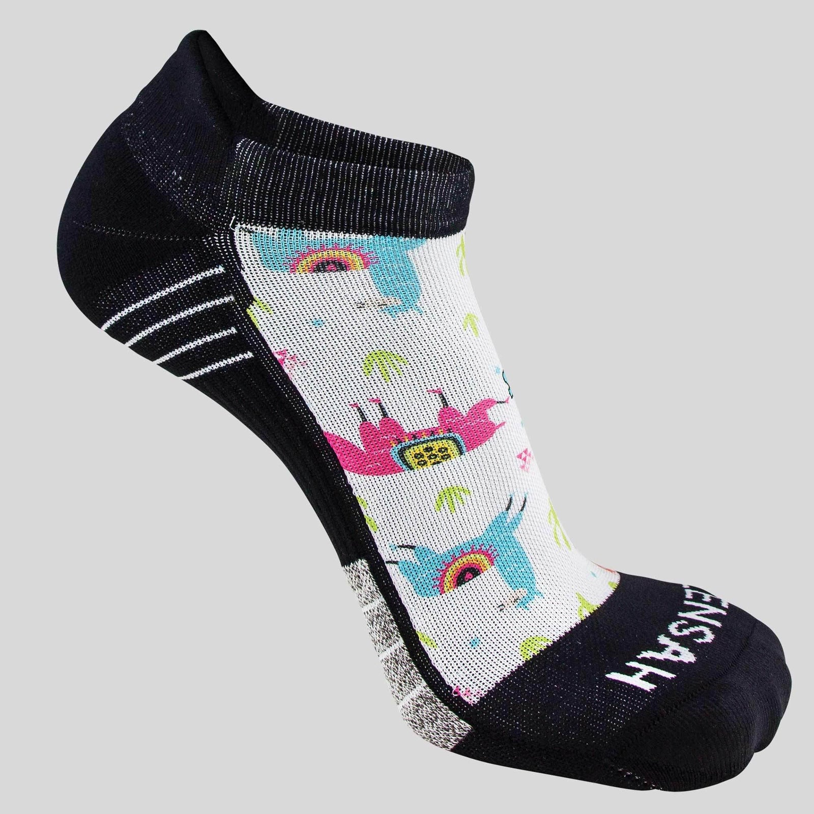 Llamas Socks (No Show) - Zensah