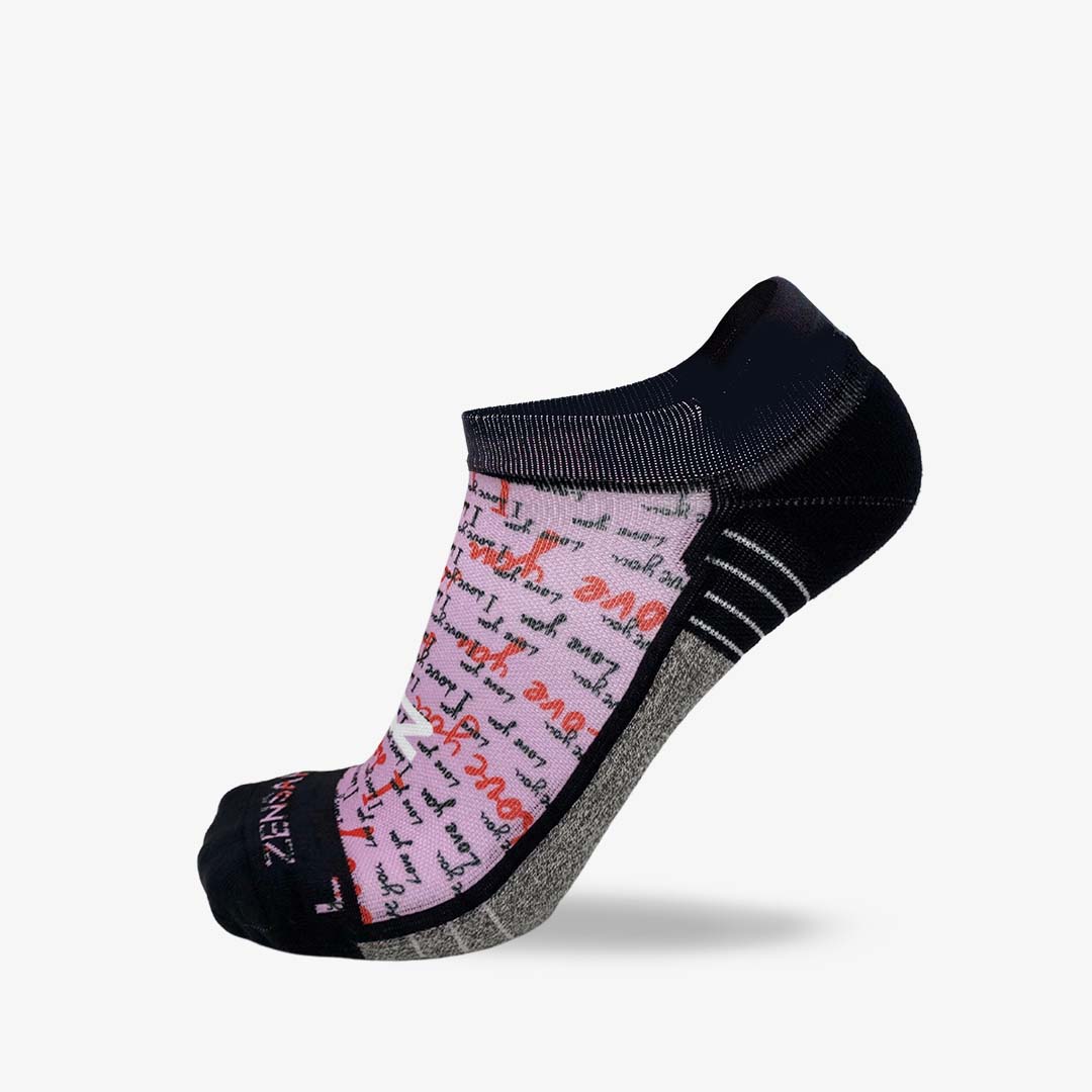 Love You Running Socks (No Show)Socks - Zensah