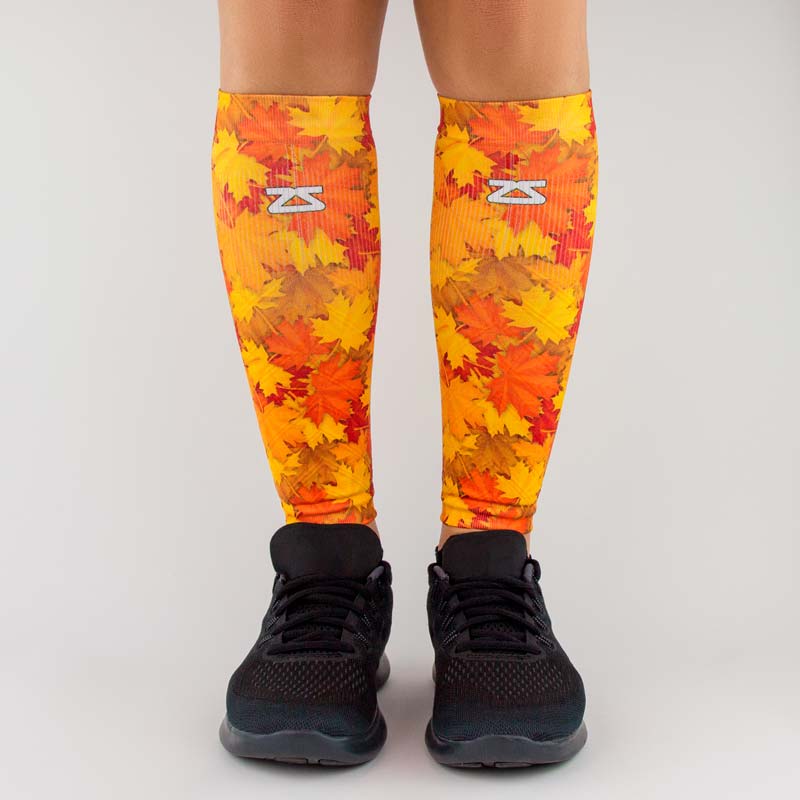 Maple Leaves Compression Leg SleevesLeg Sleeves - Zensah