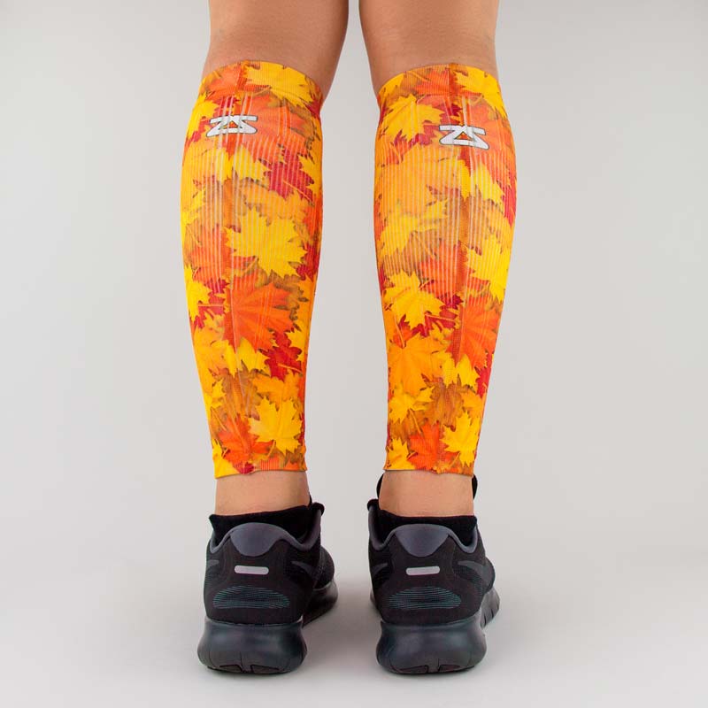 Maple Leaves Compression Leg SleevesLeg Sleeves - Zensah