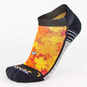 Maple Leaves Running Socks (No Show) - Zensah