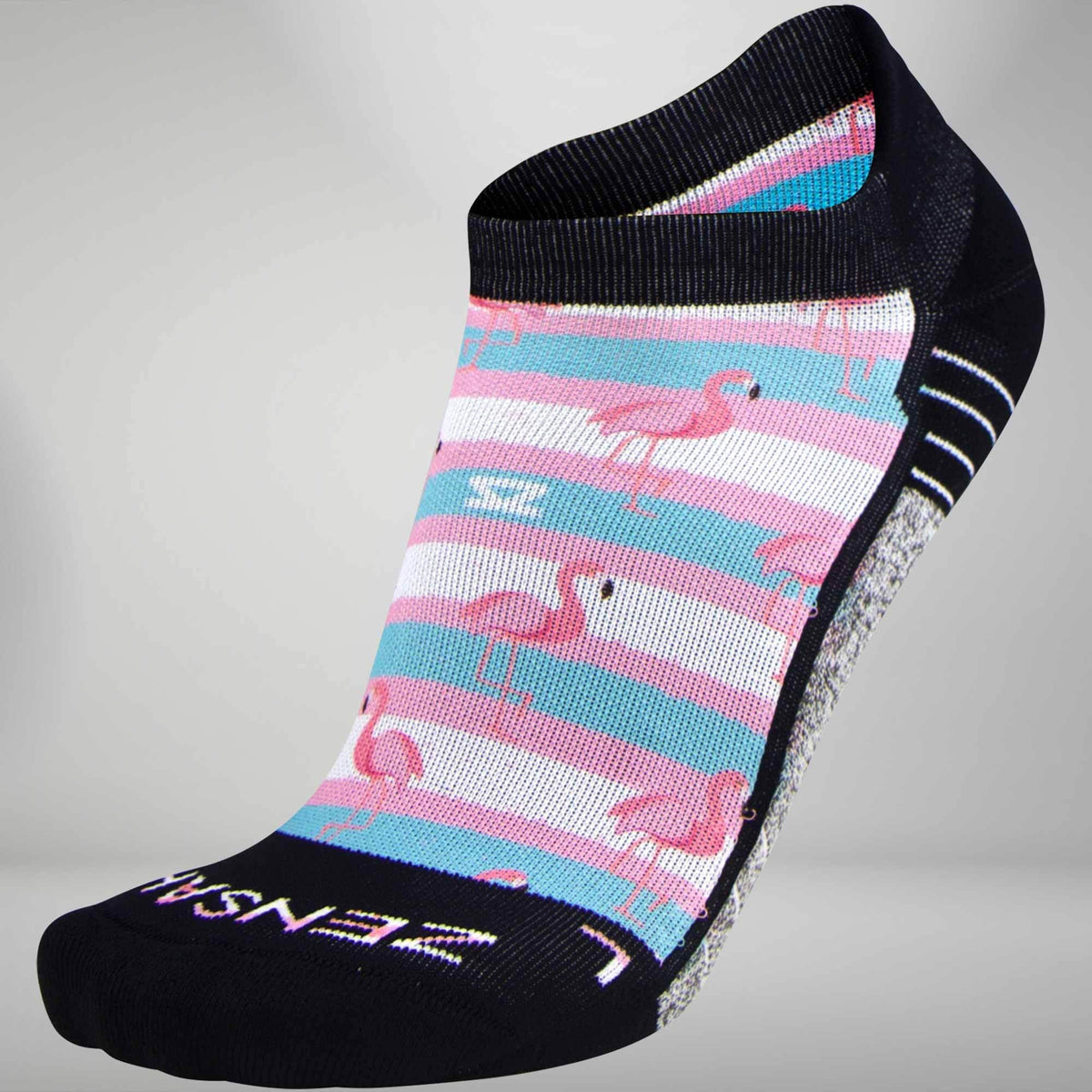 Summer Flamingo Socks (No-Show)Socks - Zensah