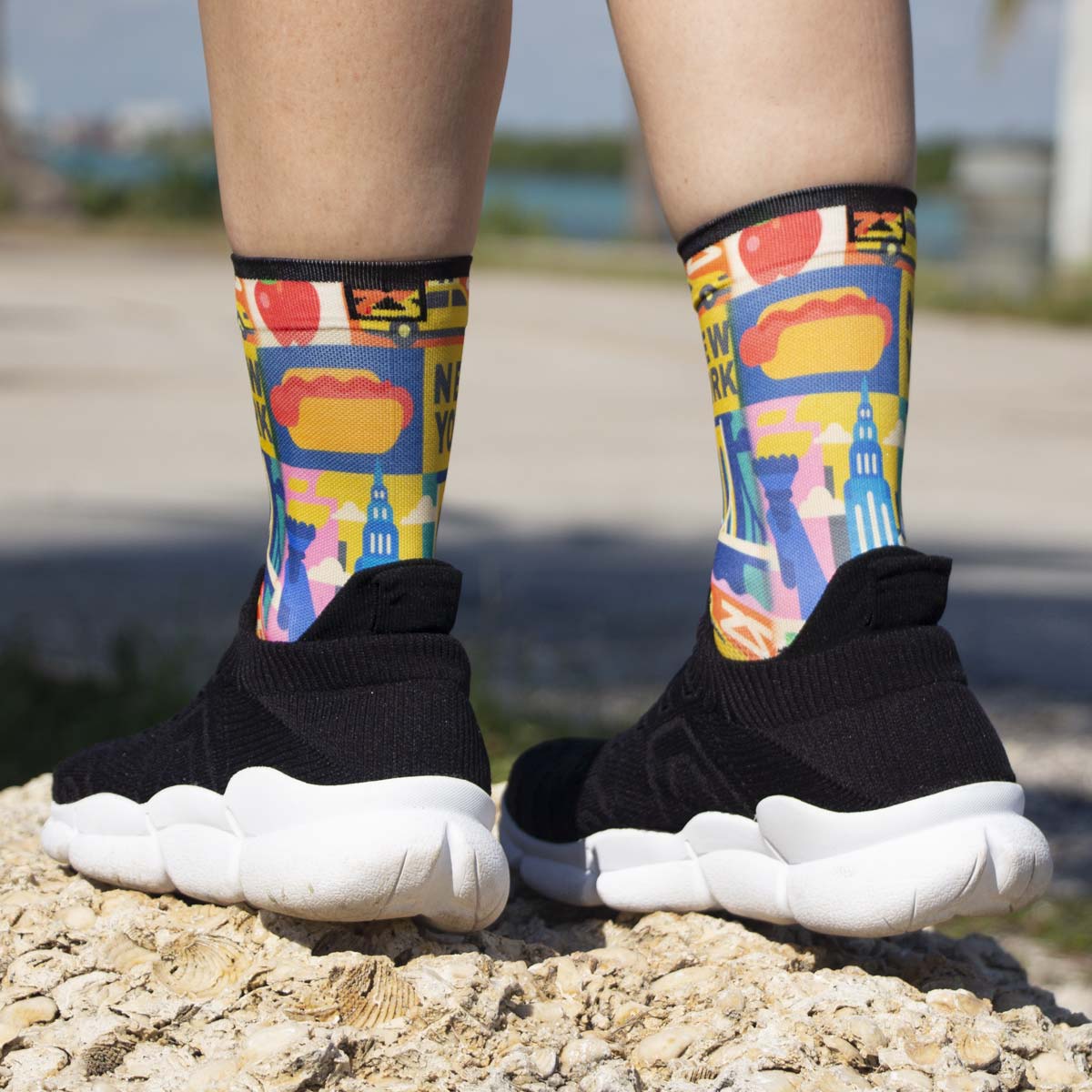 New York Blocks Socks (Mini-Crew)Socks - Zensah