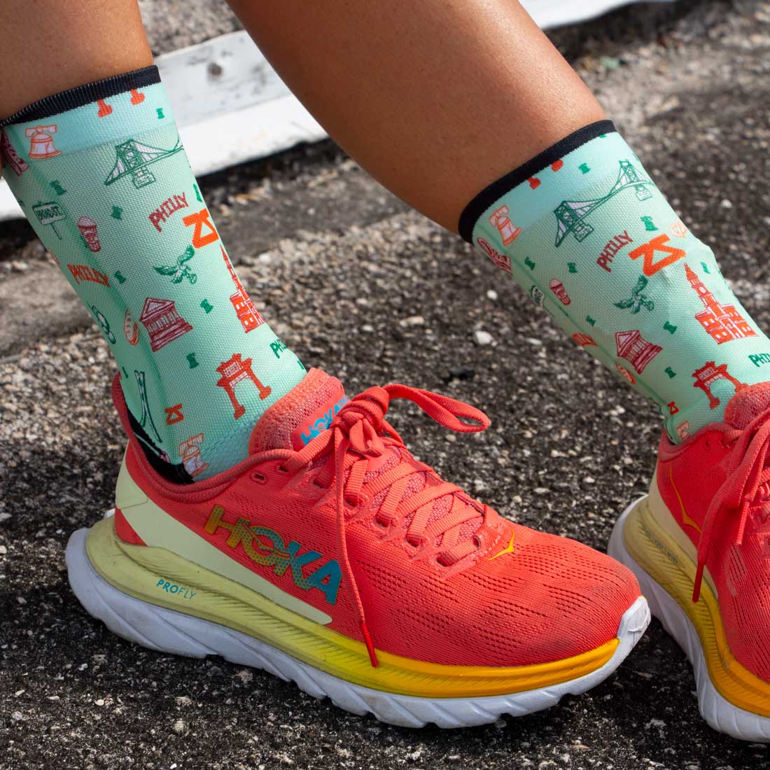 Philly Doodle Socks (Mini-Crew)Socks - Zensah