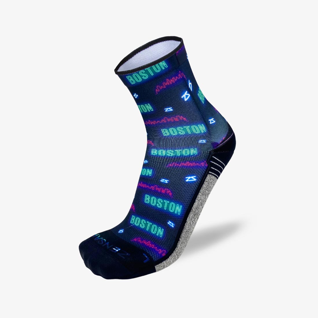 Neon Boston Socks (Mini-Crew)Socks - Zensah