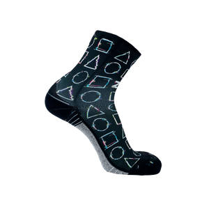 Game Shapes Socks (Mini-Crew)Socks - Zensah