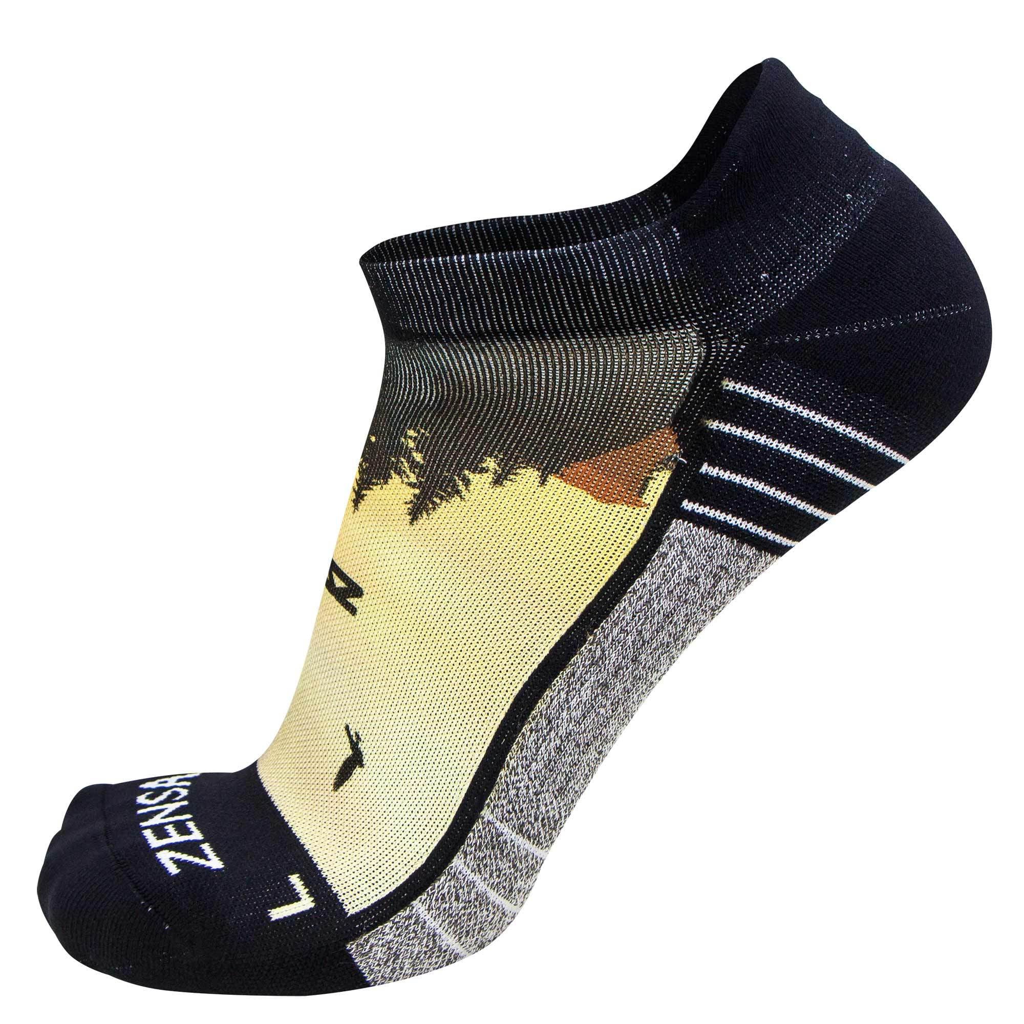 Mountain Sunset Socks (No Show) - Zensah