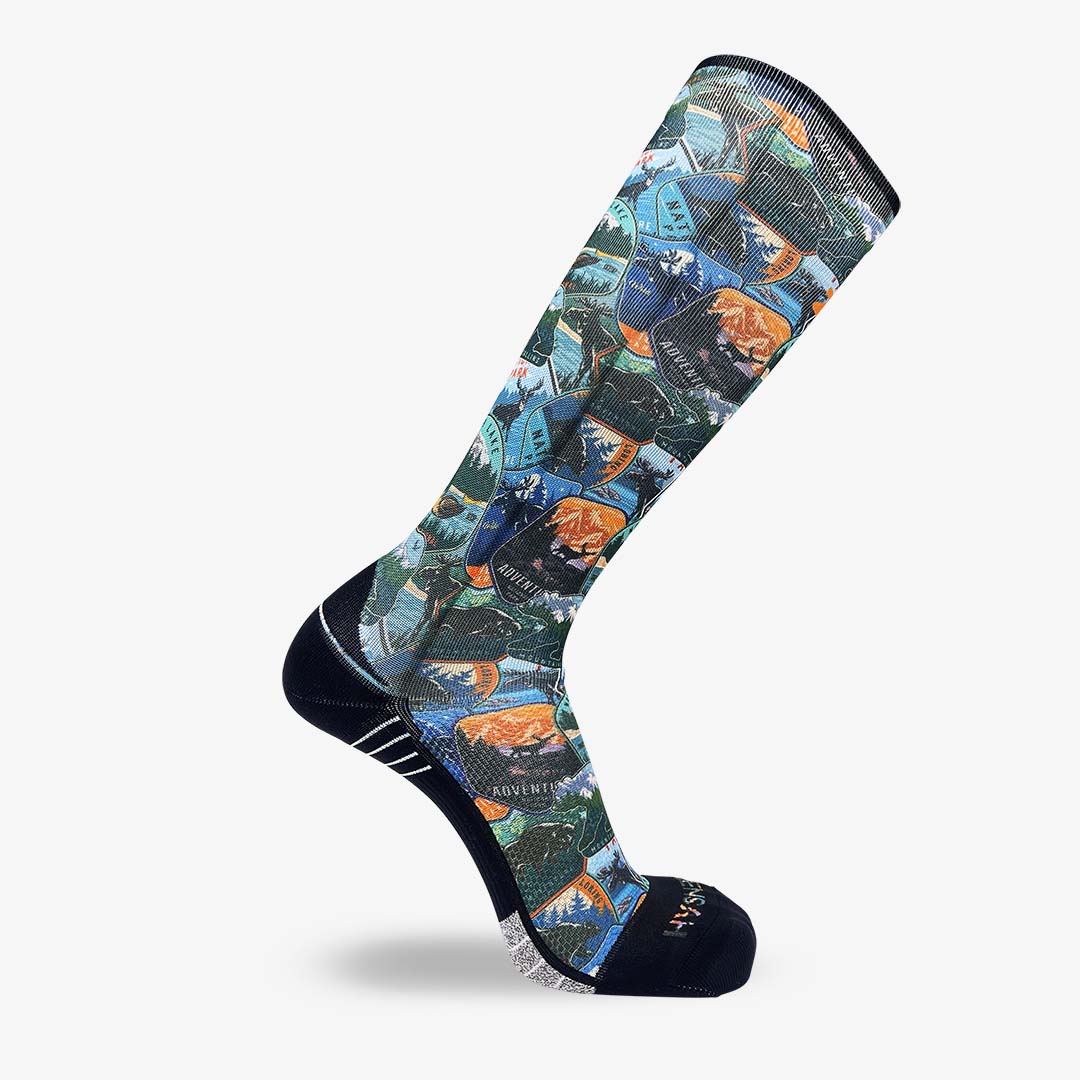 National Parks Compression Socks (Knee-High)Socks - Zensah