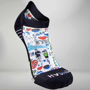New York Doodle Socks (No Show)Socks - Zensah
