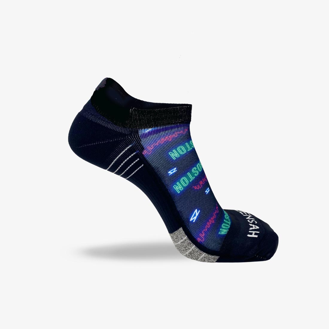 Neon Boston Running Socks (No Show)Socks - Zensah