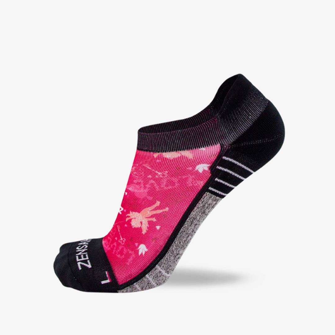 Cupid Doodle Valentine's Socks (No Show)Socks - Zensah