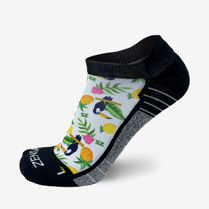 Toucans Running Socks (No Show)Socks - Zensah