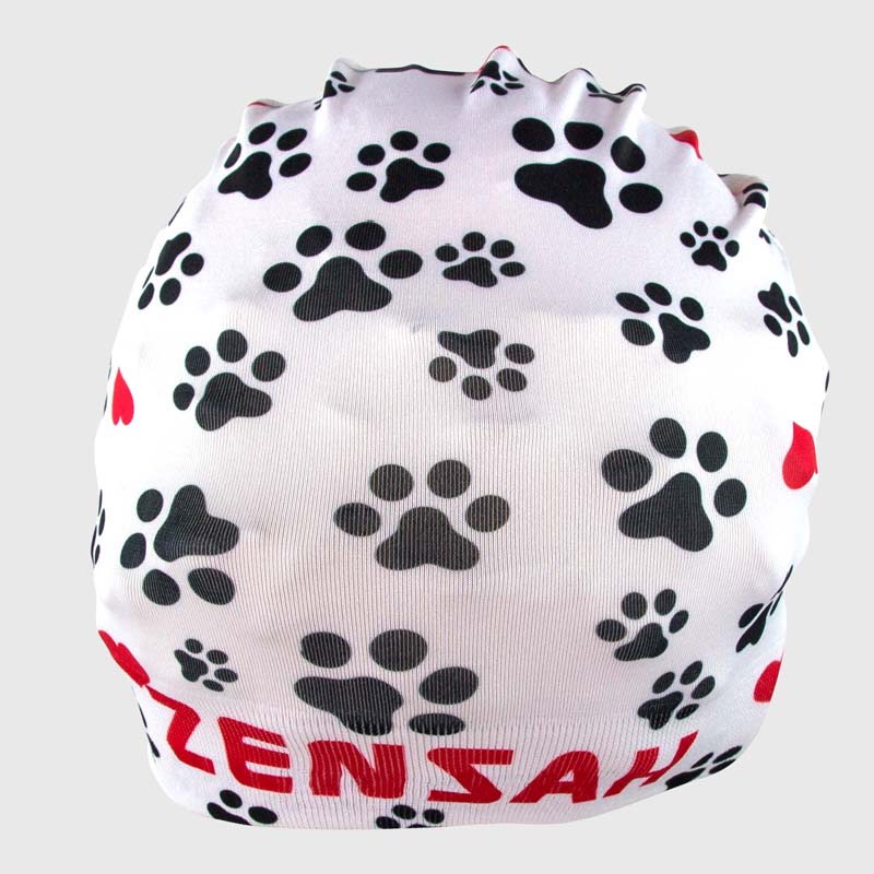 Paw Prints Skull Cap BeanieHat - Zensah