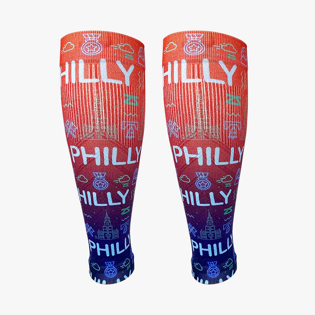Neon Philly Compression Leg SleevesLeg Sleeves - Zensah