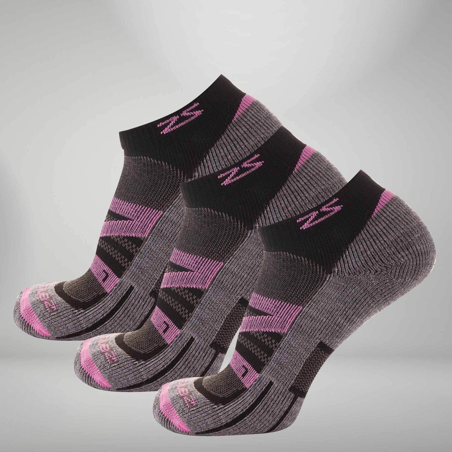 Zensah Wool Running Socks - Merino Wool Cushioned Athletic Socks For Running, Hiking & Sports