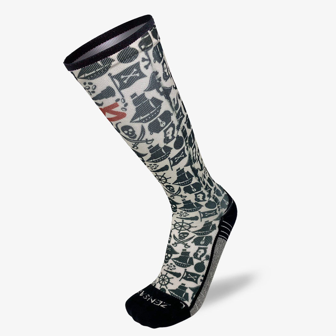 Pirate Vibes Compression Socks (Knee-High)Socks - Zensah