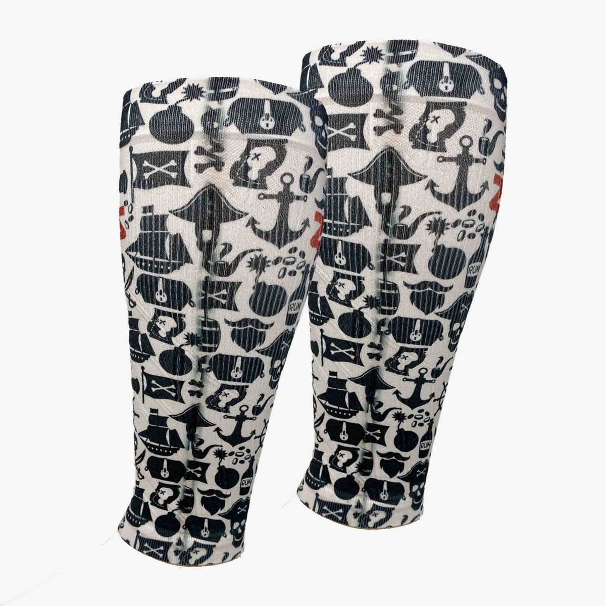 Pirate Vibes Compression Leg SleevesLeg Sleeves - Zensah