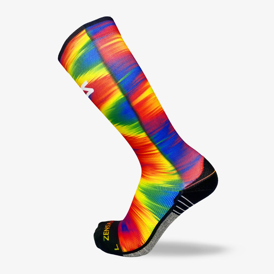 Rainbow Gradient Compression Socks (Knee-High)Socks - Zensah