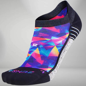 Retro Triangles Socks (No Show)Socks - Zensah