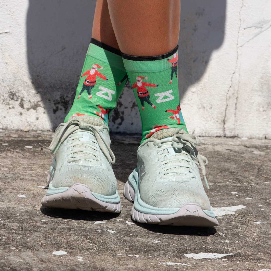 Santa Cardio Socks (Mini Crew)Socks - Zensah