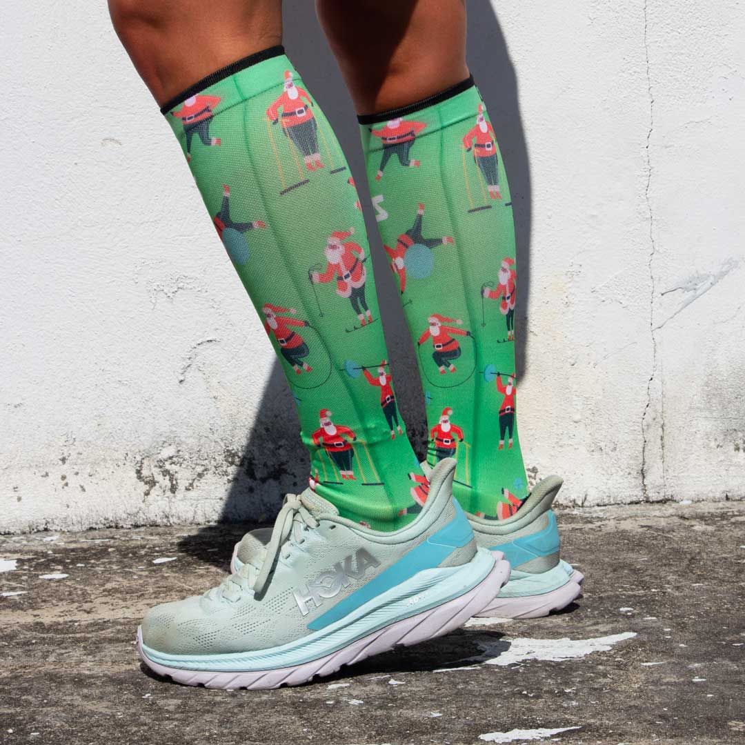 Santa Cardio Compression Socks (Knee-High)Socks - Zensah