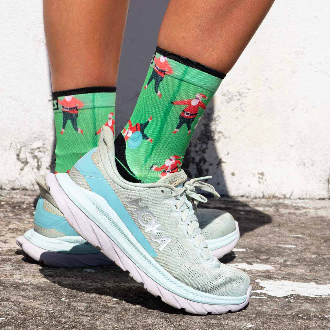 Santa Cardio Socks (Mini Crew)Socks - Zensah