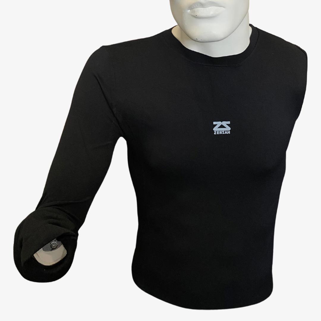 Sports Compression Shirts 1/2 Single Arm Long Sleeve Athletic Base