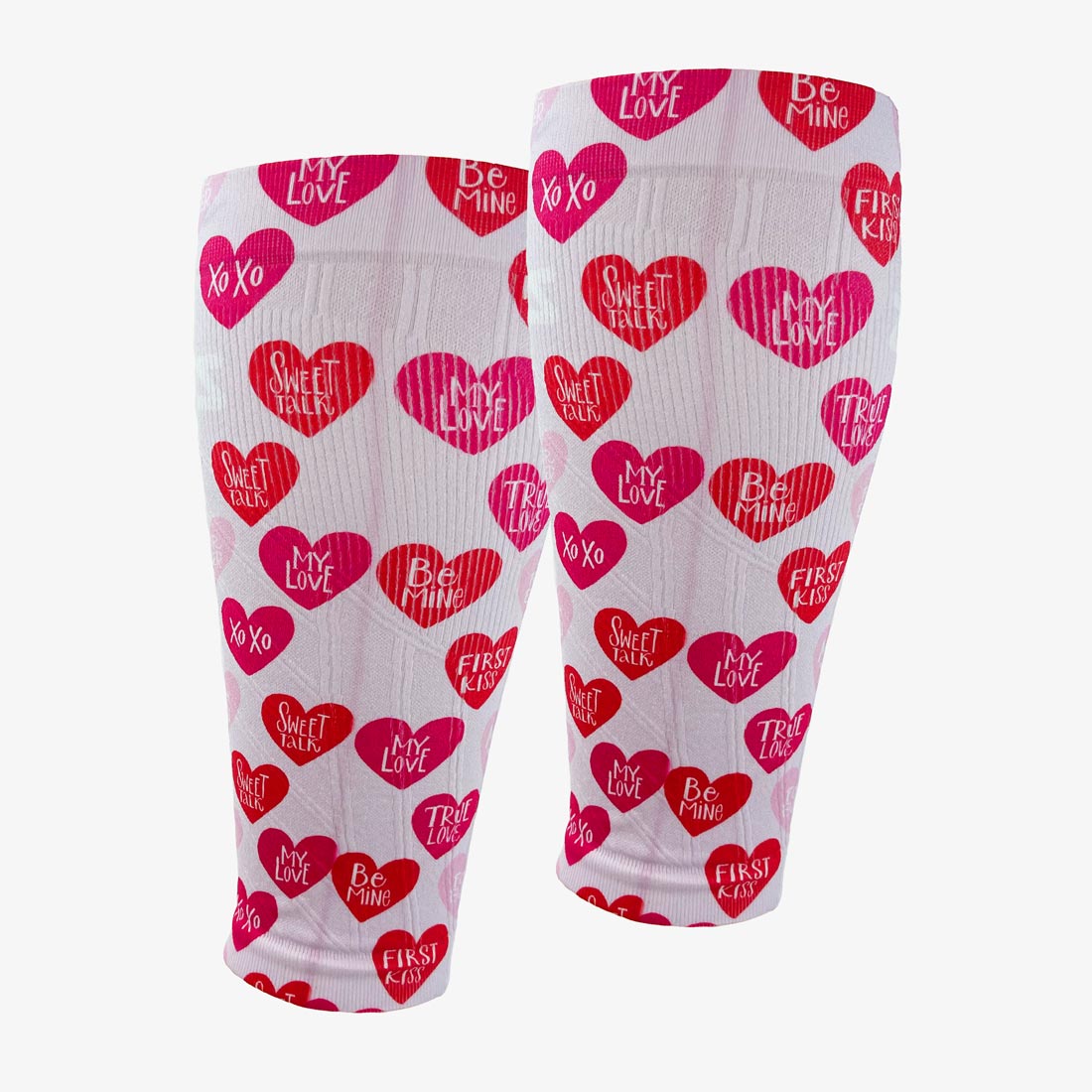 Heart Phrases Compression Leg SleevesLeg Sleeves - Zensah
