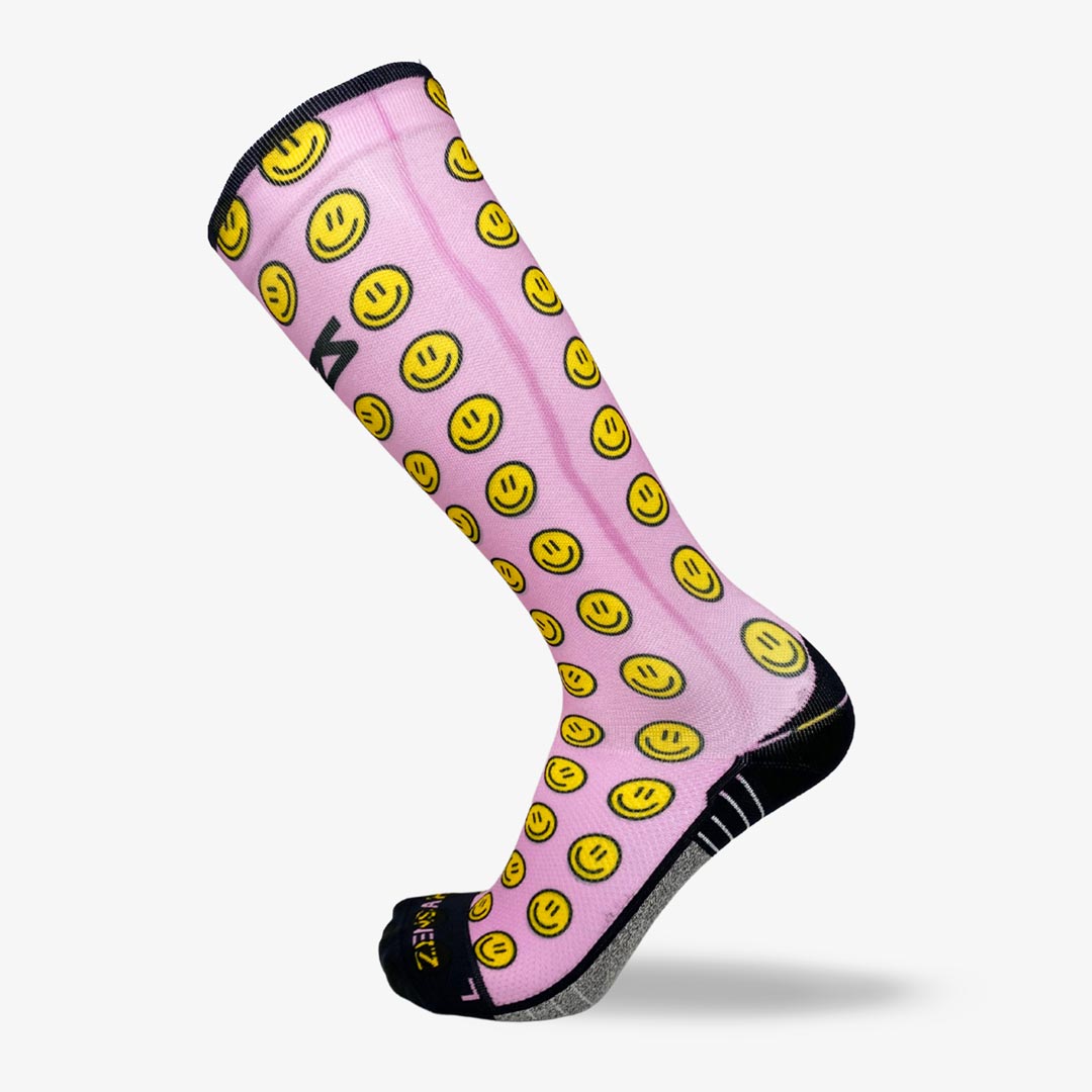 Smiley Faces Compression Socks (Knee-High)Socks - Zensah