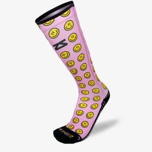 Smiley Faces Compression Socks (Knee-High)Socks - Zensah