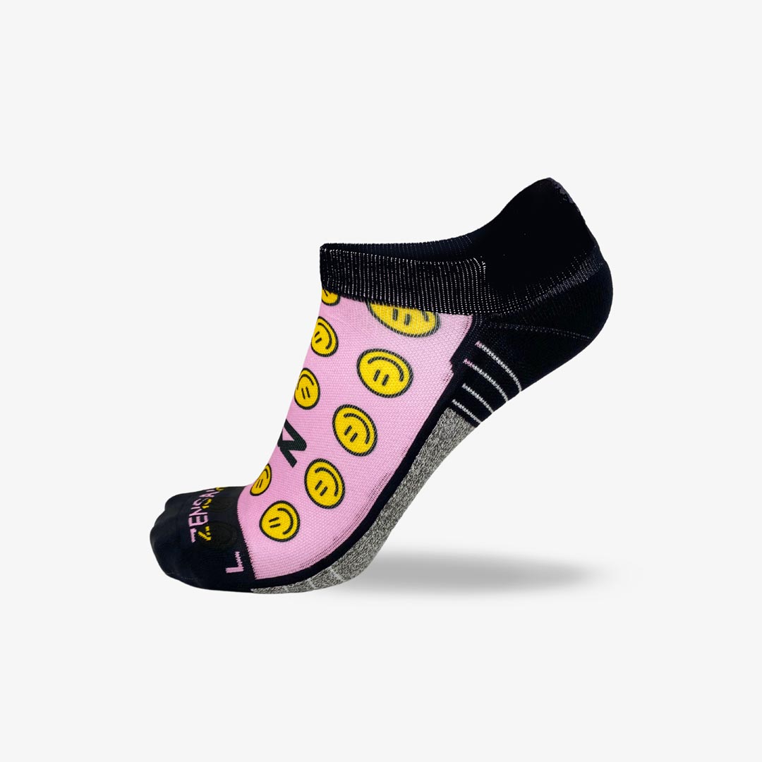 Smiley Faces Running Socks (No Show)Socks - Zensah