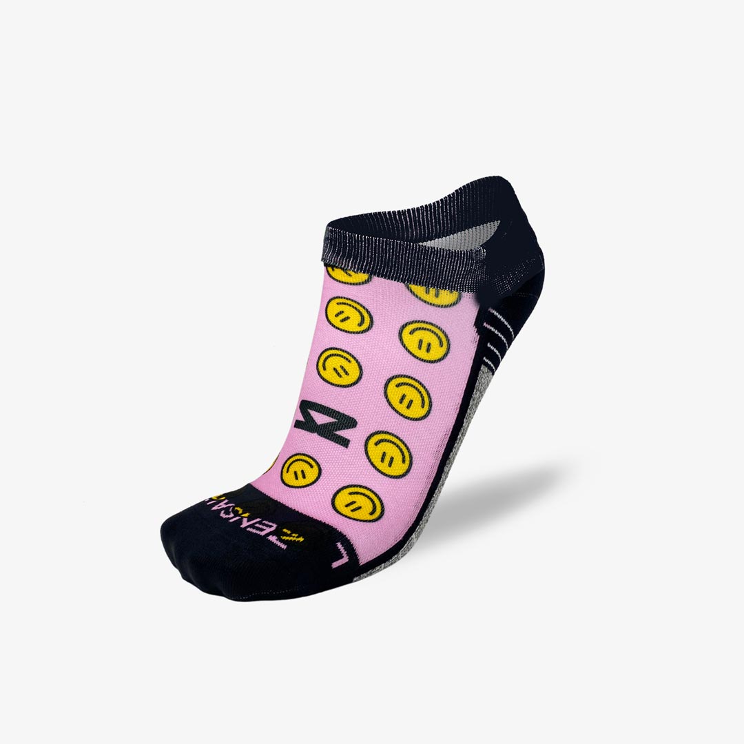 Smiley Faces Running Socks (No Show)Socks - Zensah