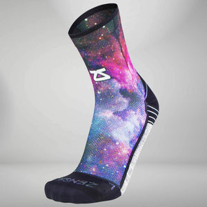 Space Nebula Socks (Mini Crew)Socks - Zensah