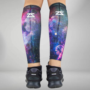 Space Nebula Compression Leg SleevesLeg Sleeves - Zensah