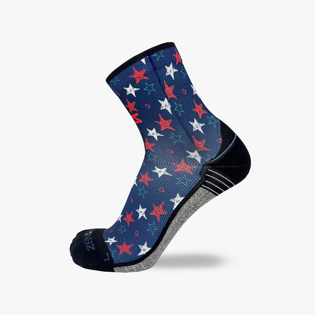 Illustrated Stars Socks (Mini-Crew)Socks - Zensah