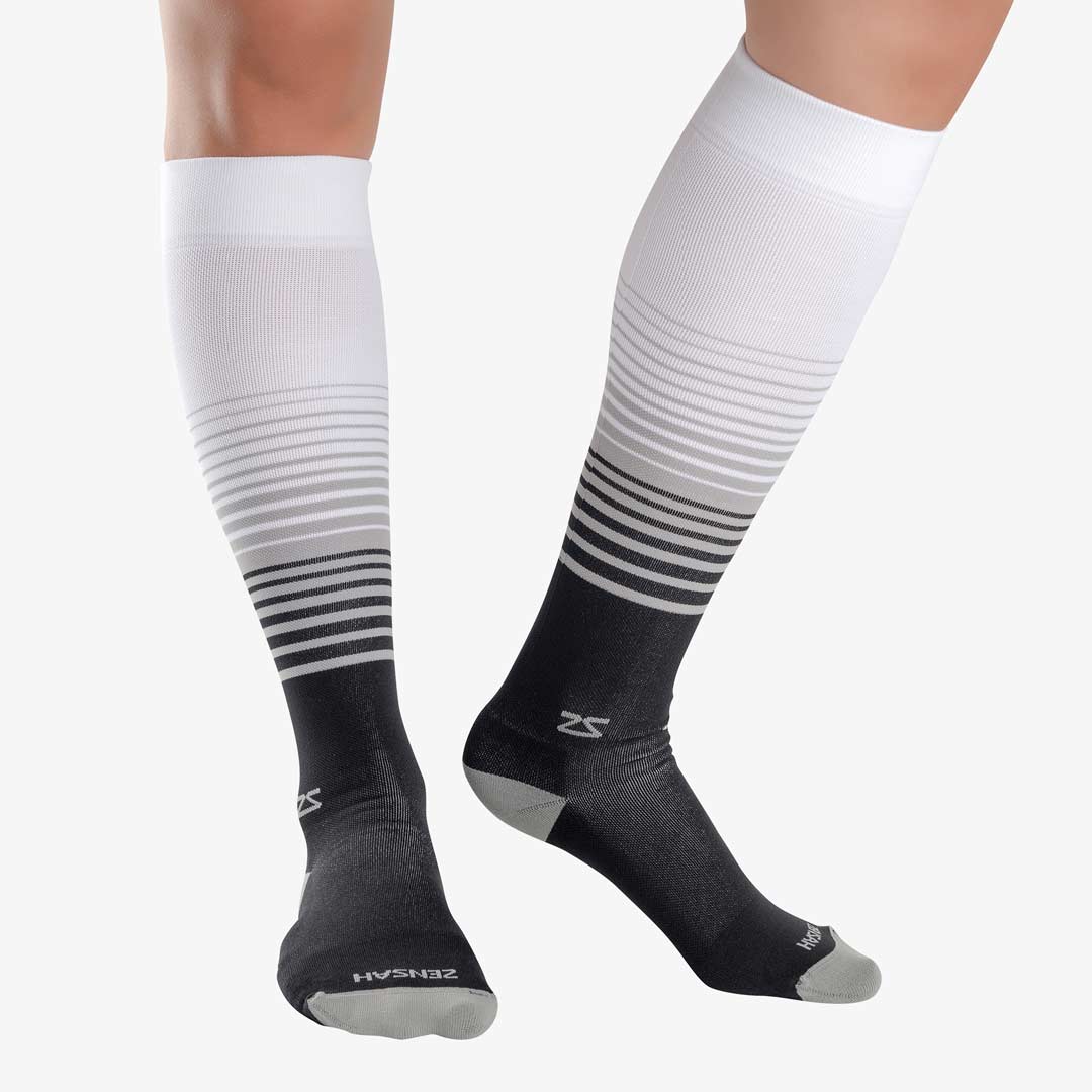 Classic Stripes Compression SocksSocks - Zensah